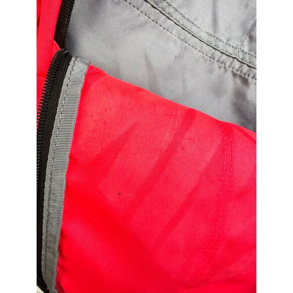 Nike Coral Orange Logo Multi Compartment Large Backpack Bag - Picture 9 of 11